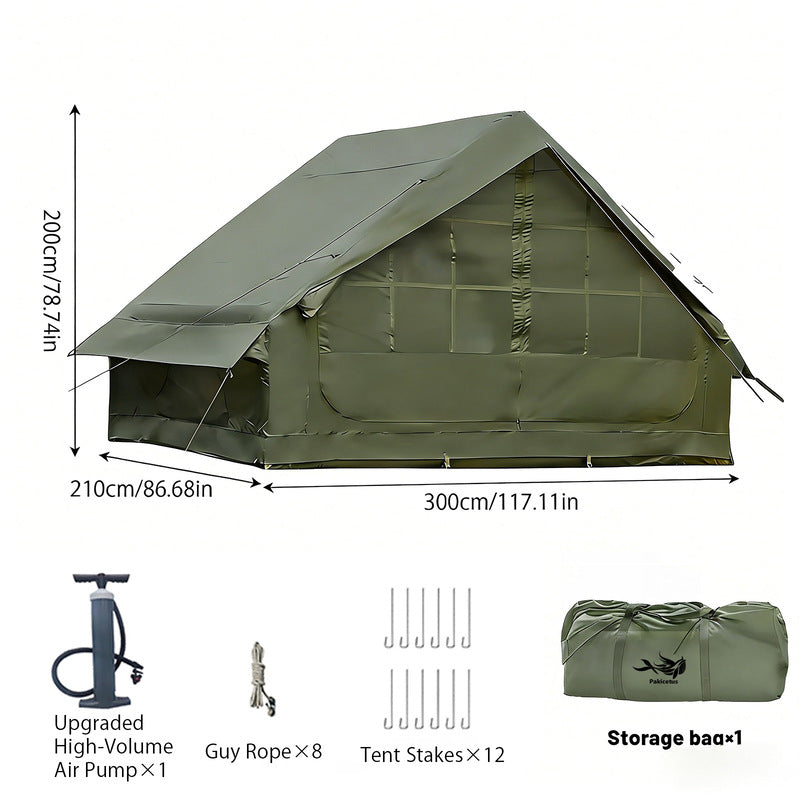 Large Inflatable Glamping Tent with Skylight – Luxury Outdoor Gift for Couples