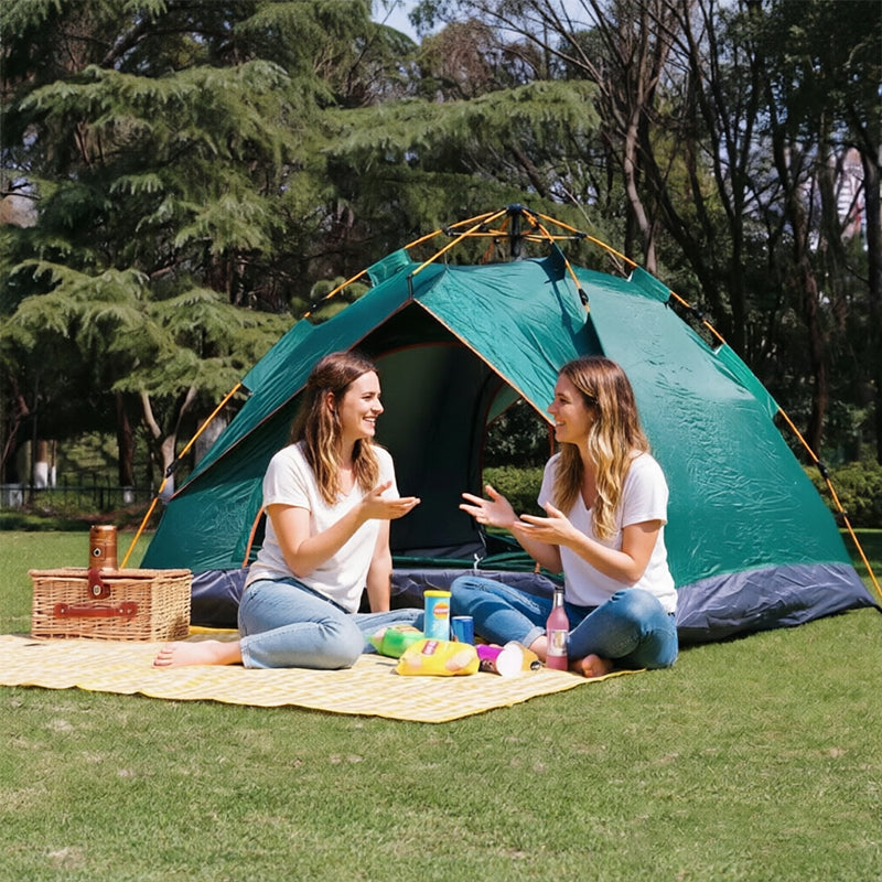 Automatic Pop Up Camping Tent 3-4 Person – Instant Setup Outdoor Gift
