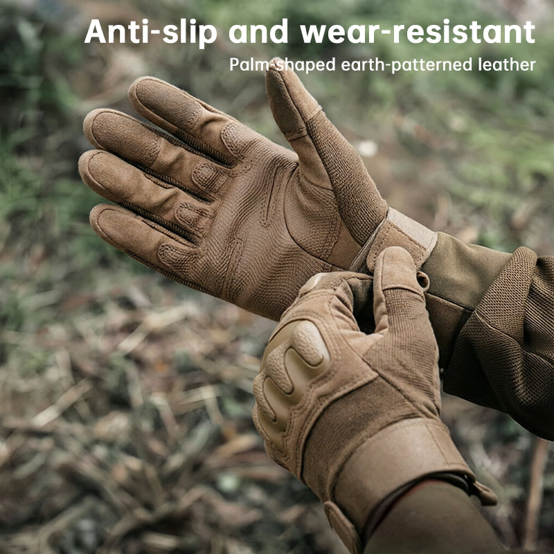 Men's Tactical Gloves – Outdoor Adventure Gift for Him