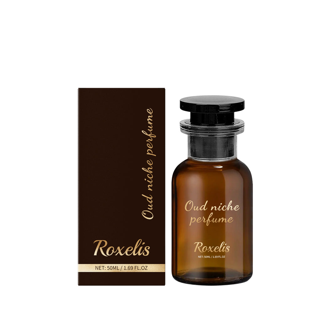 Roxelis Black Wood Niche Perfume for Men – Premium Dark Fragrance Gift