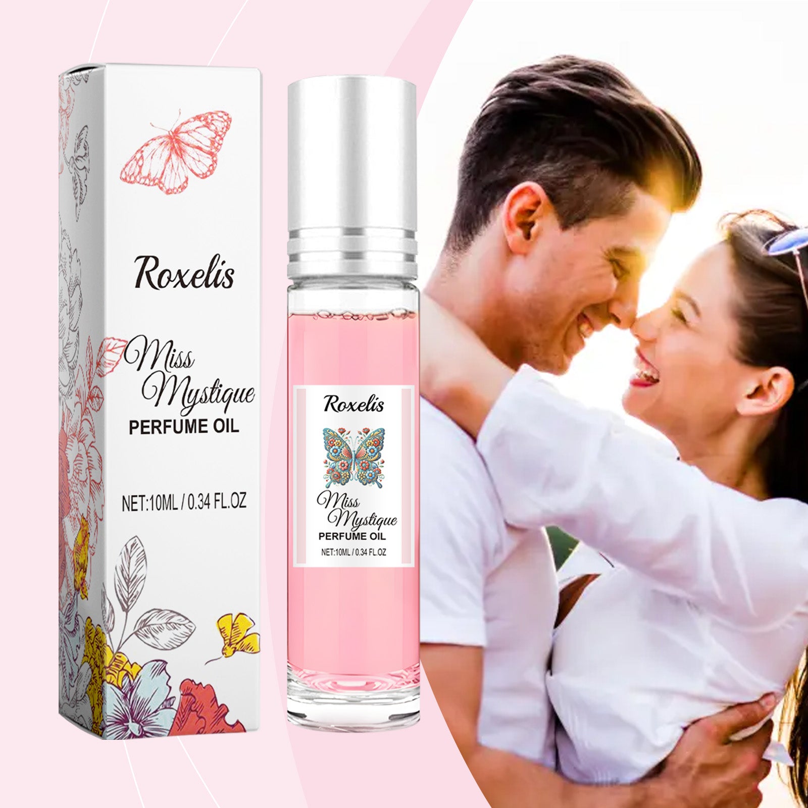Roxelis Rolling Rose Perfume – Charming Pheromone Fragrance Gift