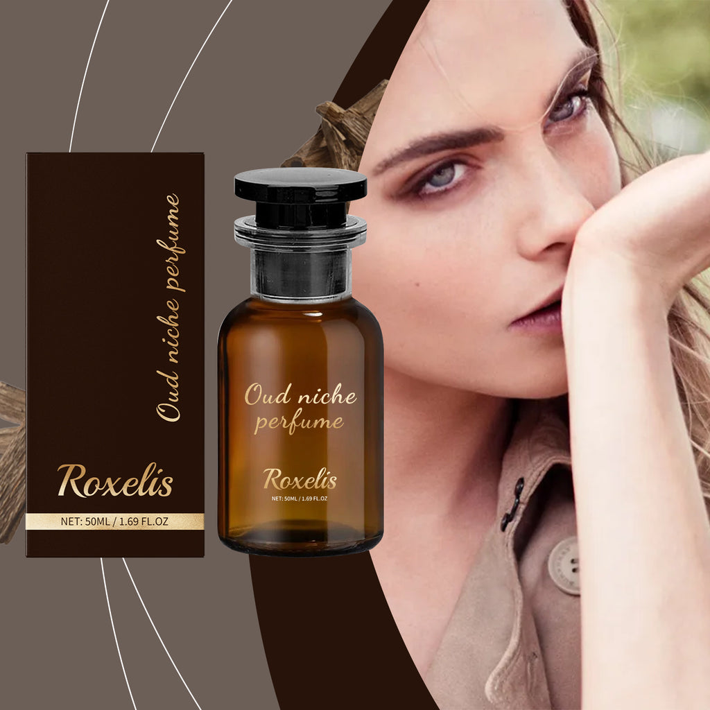 Roxelis Black Wood Niche Perfume for Men – Premium Dark Fragrance Gift