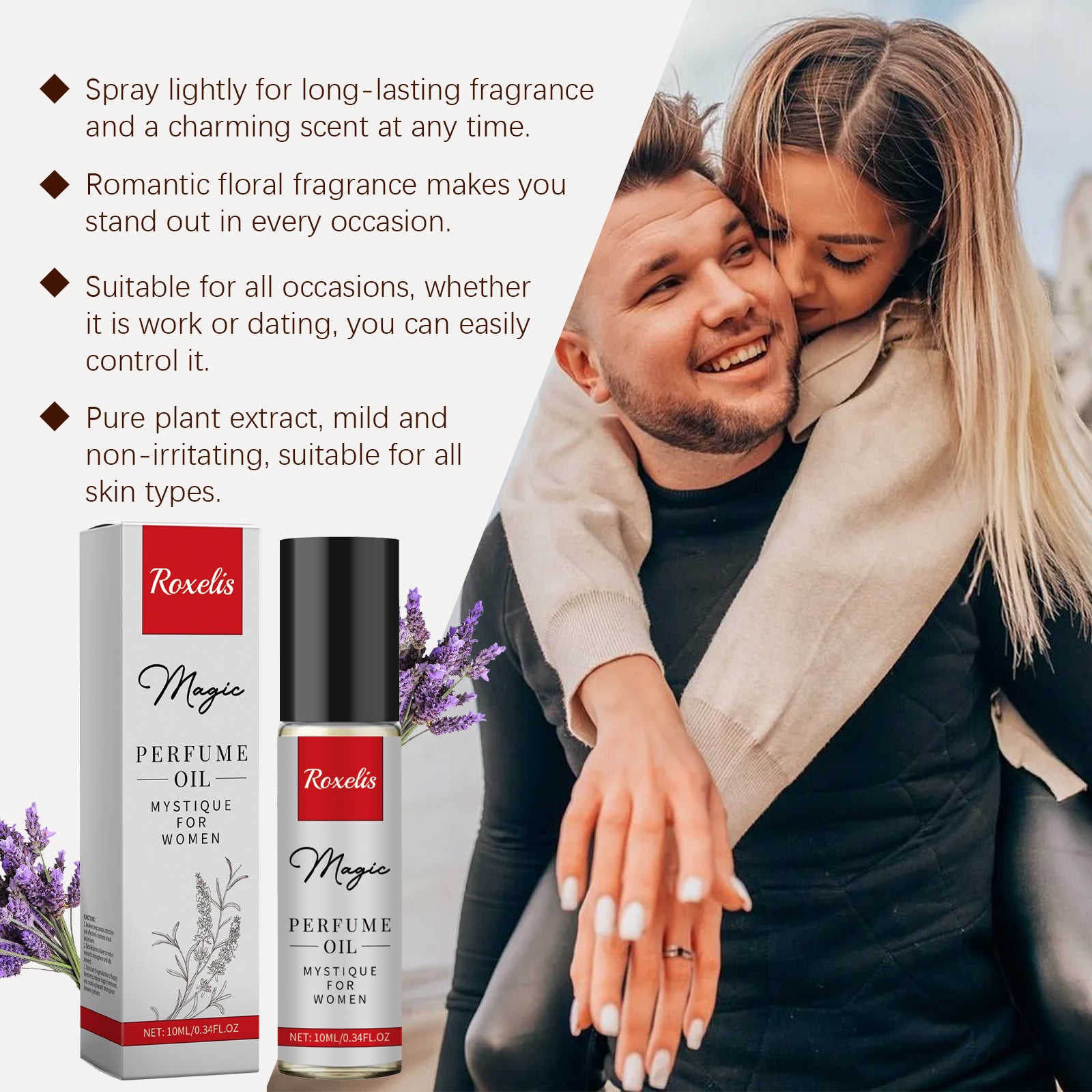 Roxelis Charm Cologne for Men – Pheromone Fragrance Gift