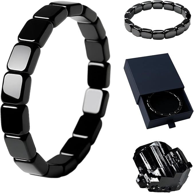 Black Onyx Beaded Bracelet for Men – Bold Style Gift for Him