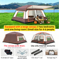 4-6 Person Family Camping Tent – Waterproof Outdoor Adventure Gift