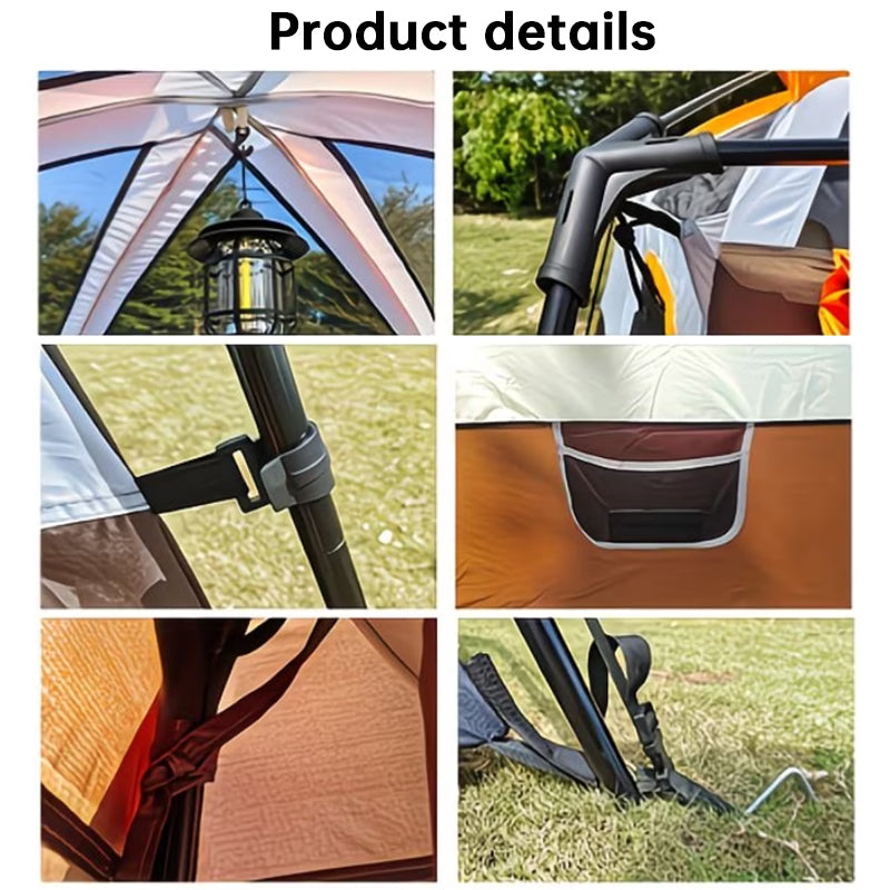 4-6 Person Family Camping Tent – Waterproof Outdoor Adventure Gift