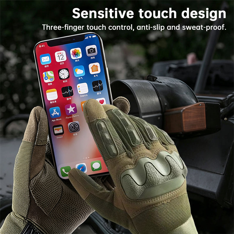 Men's Tactical Gloves – Outdoor Adventure Gift for Him