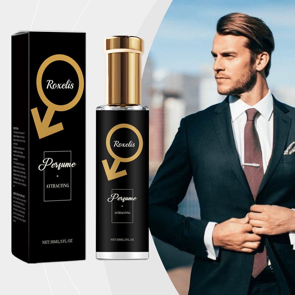 Roxelis Cedar Men's Perfume – Natural Fresh Fragrance Gift for Him